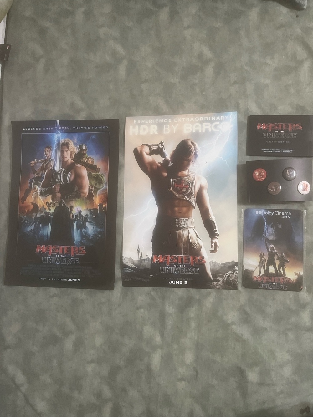 MOTU Bundle Metal tin, Poster, Buttons HE-MAN 2026 NEW